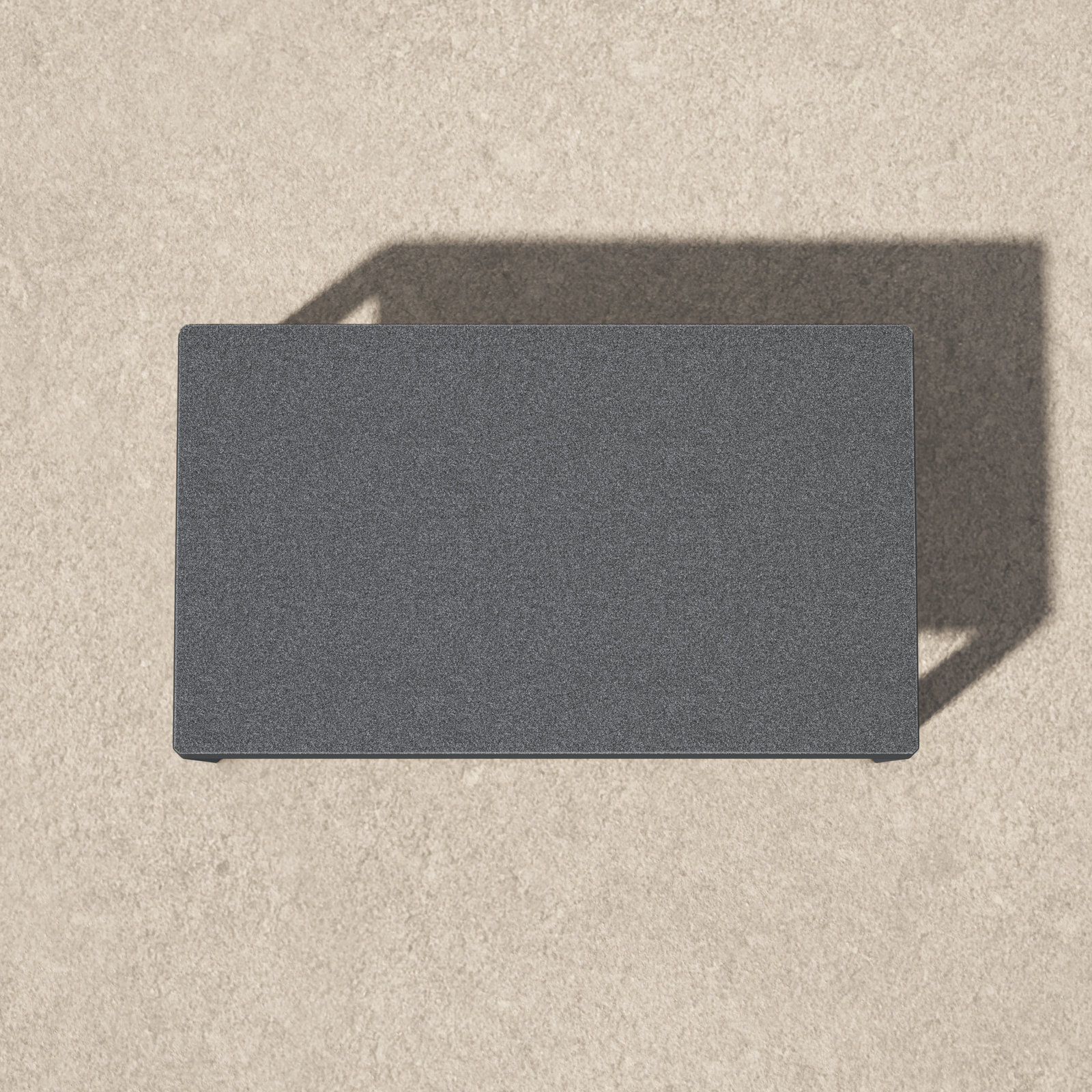 Riverside 39" Patio Table, Gray