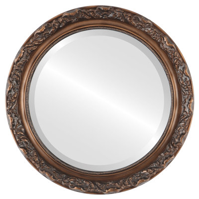 Chumasero Wood Flat Wall Mirror