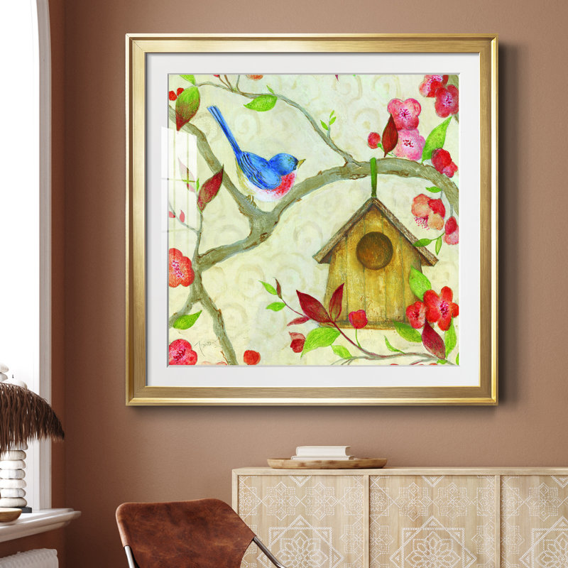 «Playful Nature 2», reproduction d'art encadrée, H 34,5 po x l 34,5 po x P 1,5 po, Encadrement doré