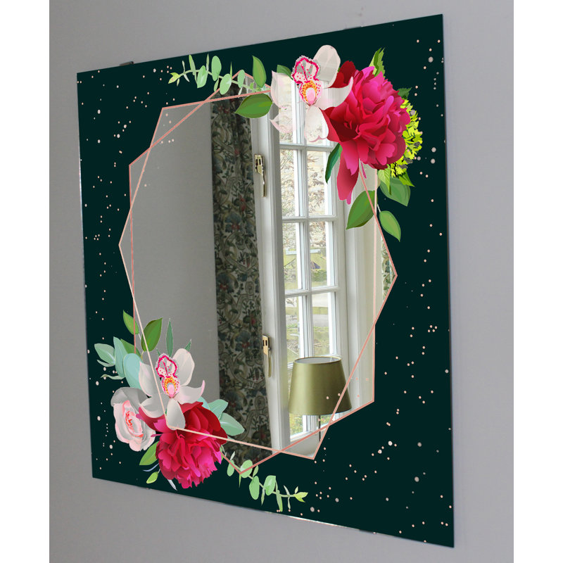 Abell Flat Wall Mirror, 124cm H x 124cm W