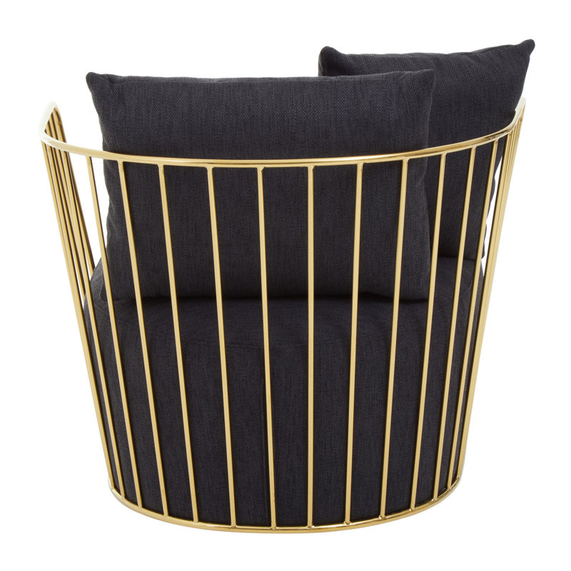 Tellara Upholstered Armchair, Black