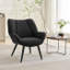 Fauteuil d'appoint, canapé simple à accoudoirs rembourrés-142844409