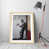 White Framed