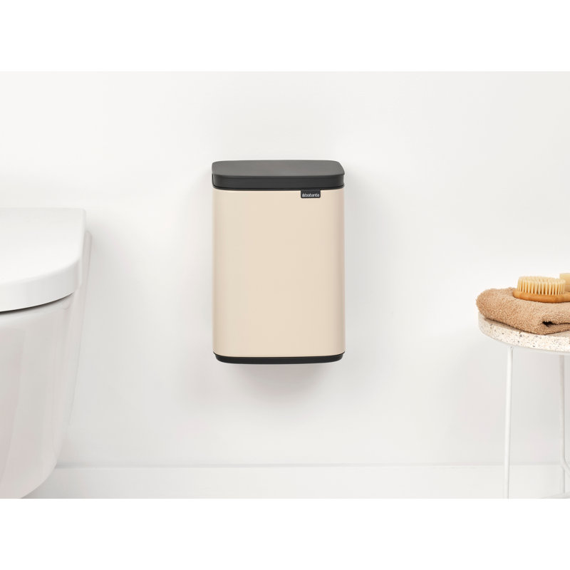 Brabantia Bo Waste Bin, Soft Beige, 4 L