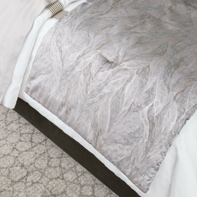 Kolette Abstract Cotton Bed Runner, King