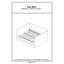 Modern Daybed With Pull-out Trundle, Soft White Textured Upholstery, Strong Solid Wood Frame Contemporary Armrest And Fabric, Material-117092927