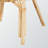 Zivah Bohemian Rattan Dining Chair in Natural Brown, 28.91'' H X 23.45'' W X 23.83'' D