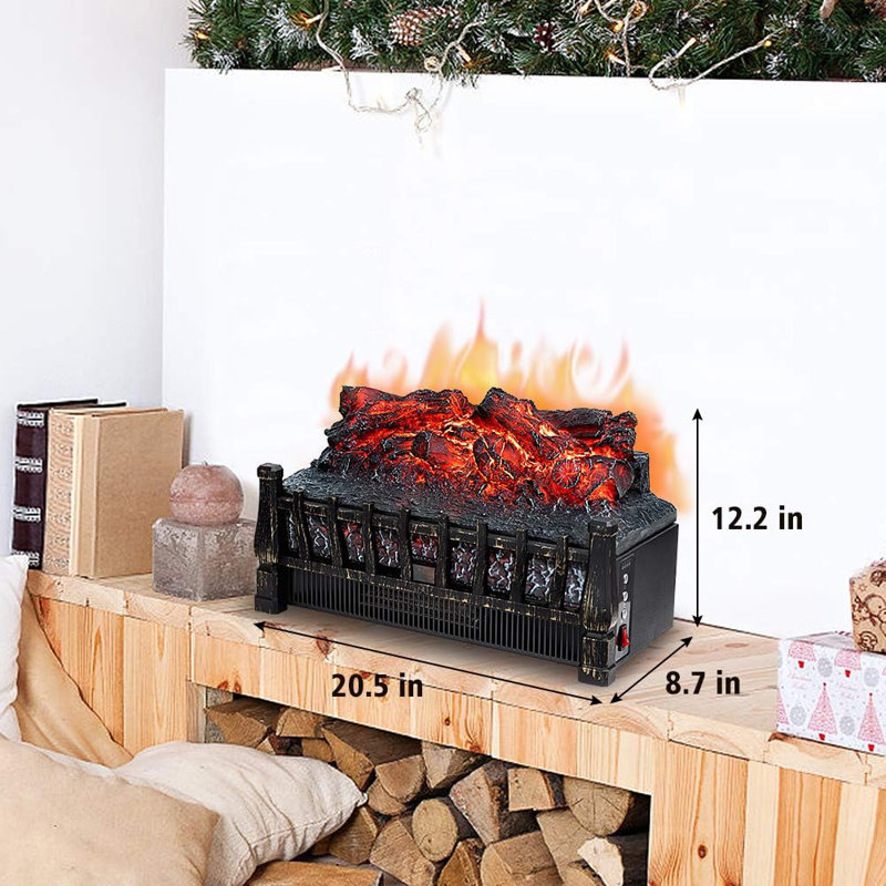 Chauffe-bûches électrique Nordic Hygge Adlina