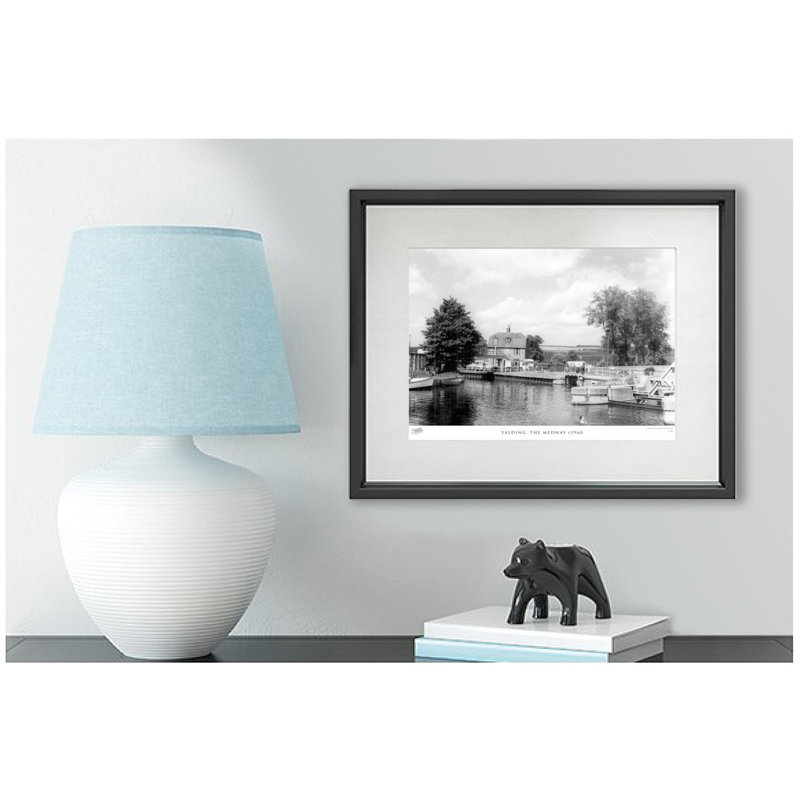 Yalding, The Medway C1960 by Francis Frith - Single Picture Frame Print, 40cm H x 50cm W x 2.3cm D