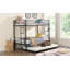 METAL Bunk Bed With Trundle-429825160