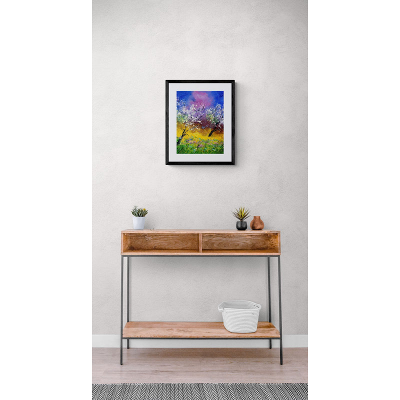 Spring 552021 Print by Pol Ledent, Black Framed Paper, 20" H x 16" W