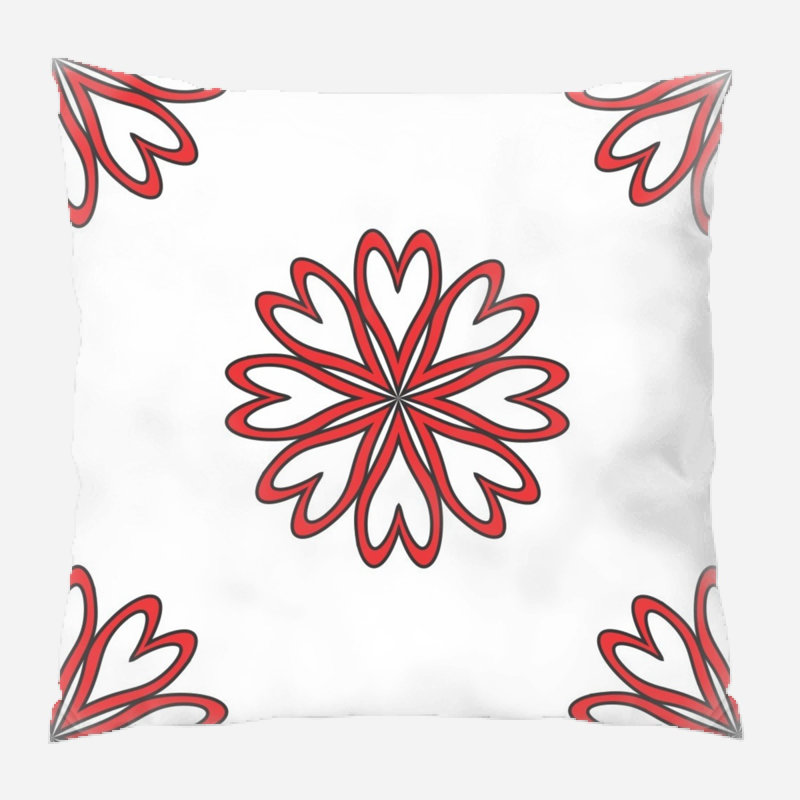 Reversible Throw Pillow, Indoor