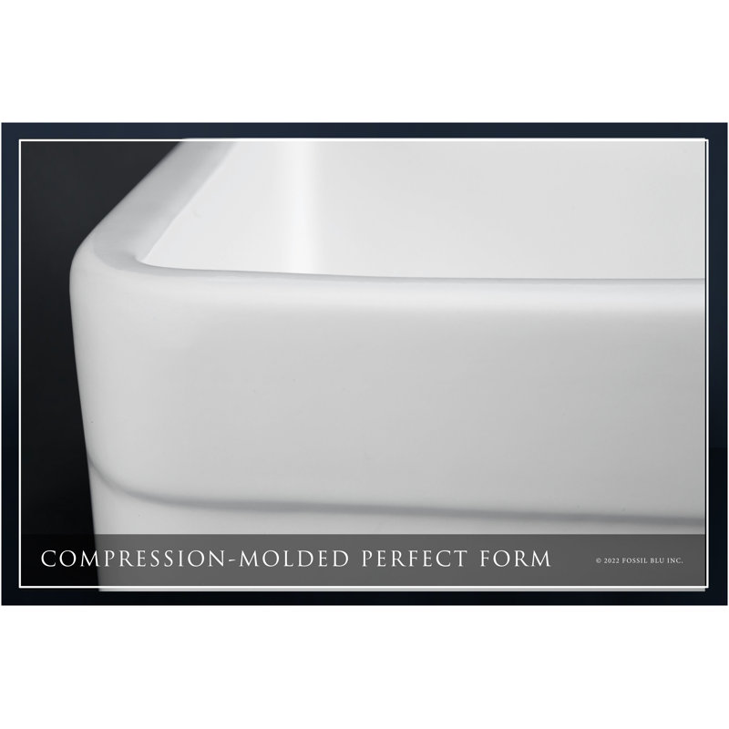 Luxury 30" L x 20" W Farmhouse Kitchen Sink with Basket strainer, Stainless Steel Accessories