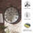 Metal Wall Clock