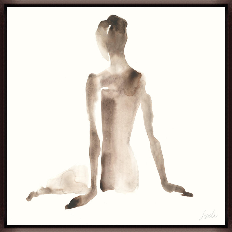 Poised III Painting by Janice Sadler
