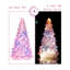 Arbre de Noël en verre coloré - Décoration de Noël de table avec minuterie pour la présentation de Noël-1979758131