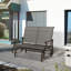 Chaise berçante d'extérieur en métal-1407237251