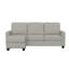 Canapé modulaire gris reconfigurable
