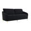 Ensemble de salon noir 3 pièces Lisa-1958675211