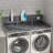 Washer Dryer Countertop with Edge, Double Layer Organizer for Laundry Storage and Organization, 54\-1810143317