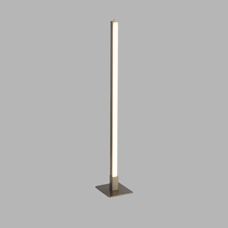Macauly Metal Novelty Lamp, Satin Silver
