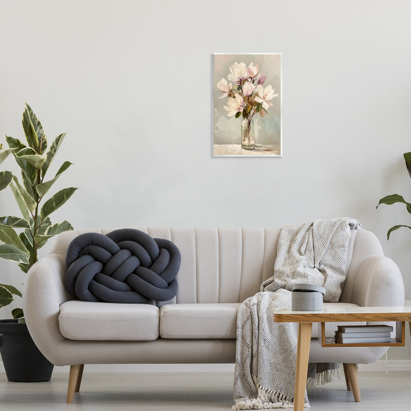 Plaque murale «Blossoming Floral Arrangement», design par Creative Studio, H 19 po x l 13 po