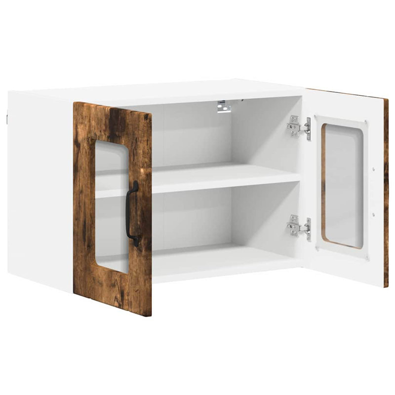 Vidaxl Kitchen Cabinet Grey Sonoma 60 X 31 X 40 Cm Engineered Wood, Smoked Oak