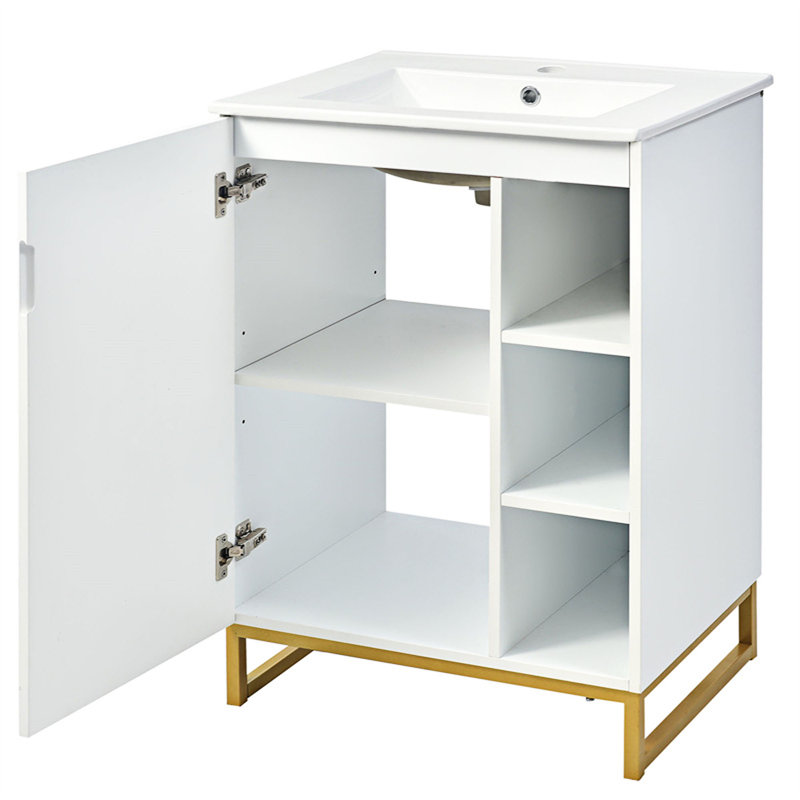 Ensemble de meuble-lavabo moderne pour petit espace