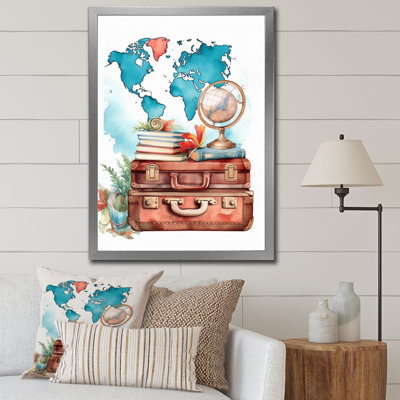 Voyage aventure II sur toile