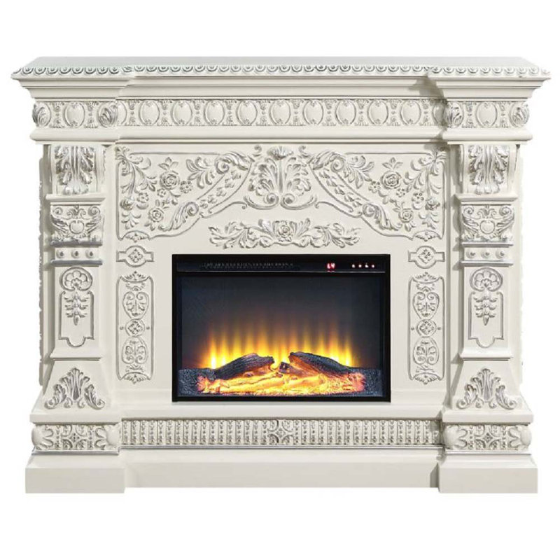 Foyer Vanaheim, finition blanc antique