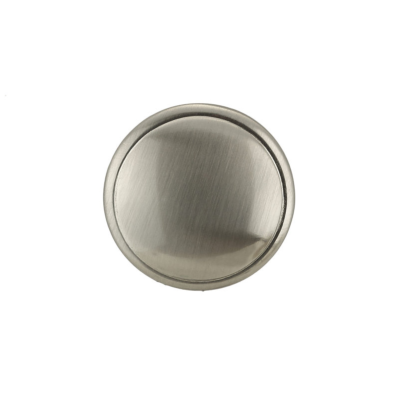 Poignée ronde Expression 1 5/16 po de diamètre, Nickel brossé