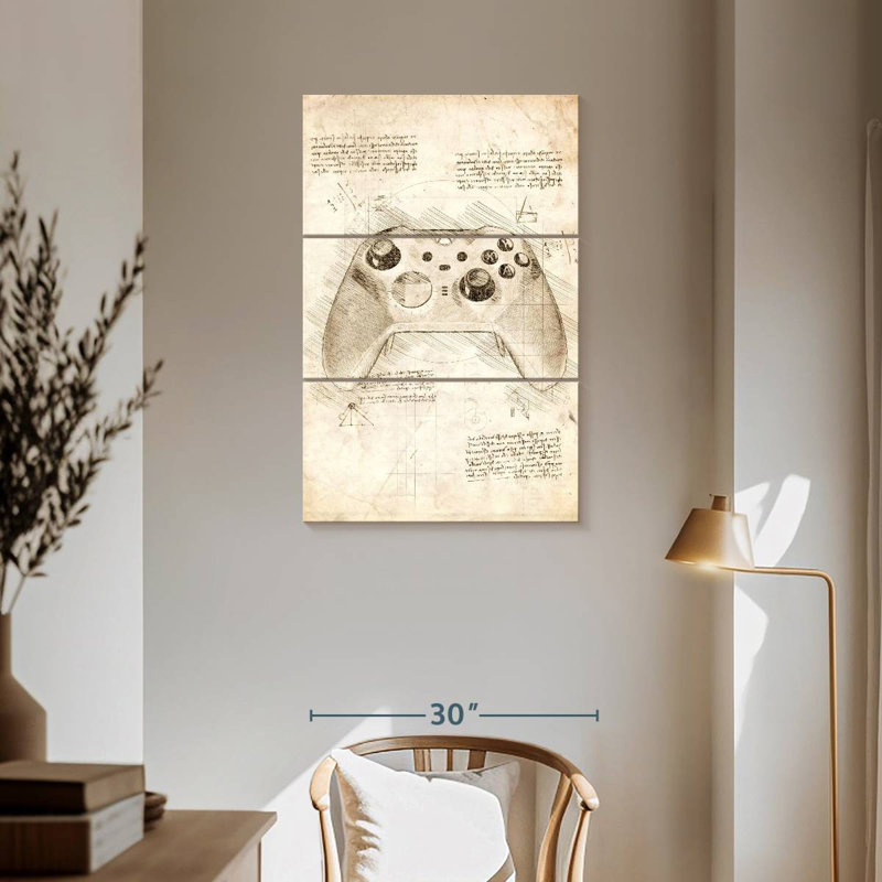 Keiraleigh Xbox Elite Controller, 57" H x 36" W