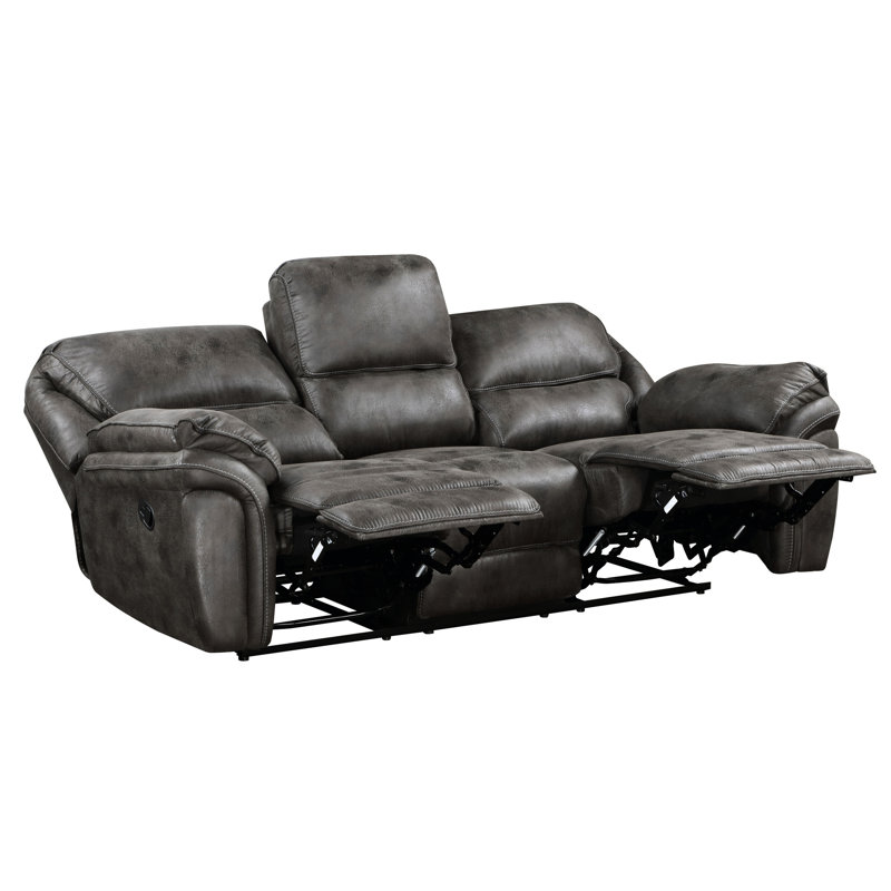 Upholstered 39.83 " Microfiber / Microsuede Sofa