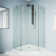 Gemini 47.625" W x 47.625" D x 76.75" H Frameless Neo-Angle Shower Enclosure with Base Included
