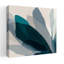 «Flowing Petals In Blue Hues I», art mural abstrait contemporain-1677975862
