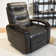Elvina Genuine Leather Swivel Power Recliner