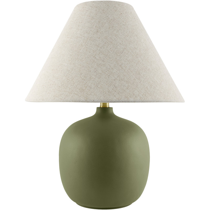 Burlison Makurdi Table Lamps, Green, Wheat