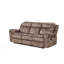 Canapé inclinable bicolore avec port USB et tablette rabattable, sofa confortable