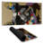 Abstract smoking dog - 15.75"x31.50" Desk mat
