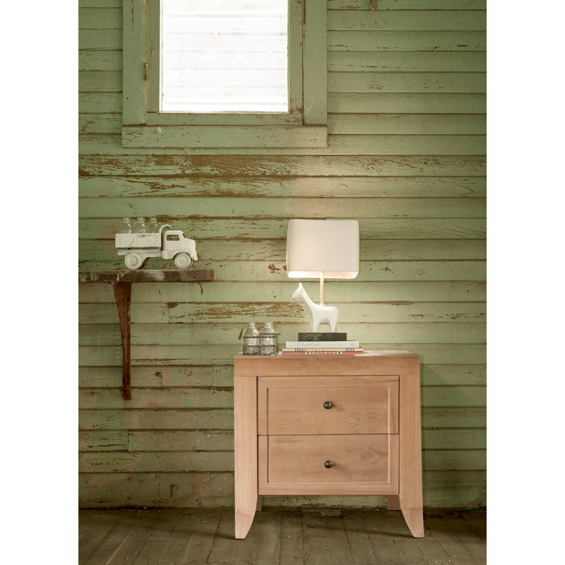 2 - Drawer Nightstand, Toast
