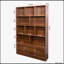 Bibliothèque 70,87 pouces de hauteur avec 10 cubes et 3 portes, organisateur de rangement à 4 niveaux pour le salon et le bureau