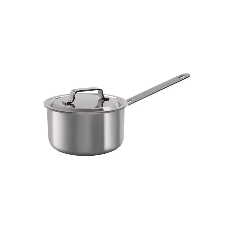 Professional Secrets Non-Stick Stainless Steel Standard Pot, 1.5 Litres