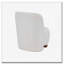 Low Back Accent Chair, Upholstered Armless Living Room Chairs