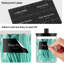Porte-distributeur - Pot d'apothicaire transparent 10 oz