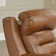 Genuine Leather Dual Motor Lay Flat Power Recliner With Power Headrest