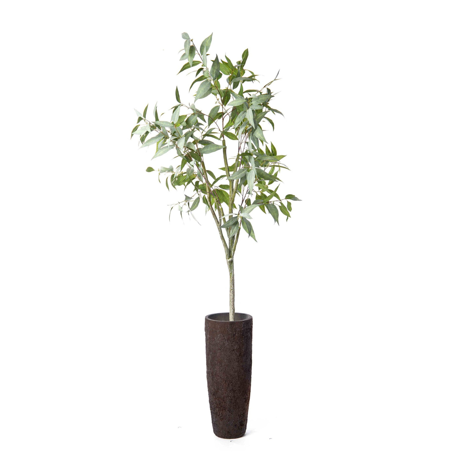 62'' Faux Eucalyptus Tree in Pot