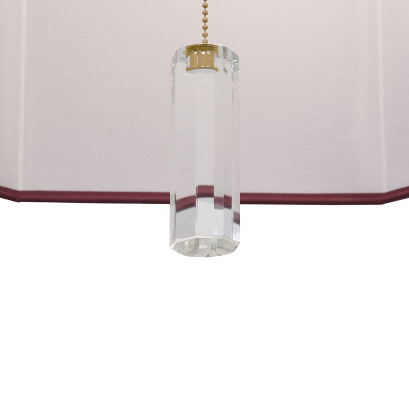 Kate 6 - Light Chandelier, Modern Brass, Vintage Wine