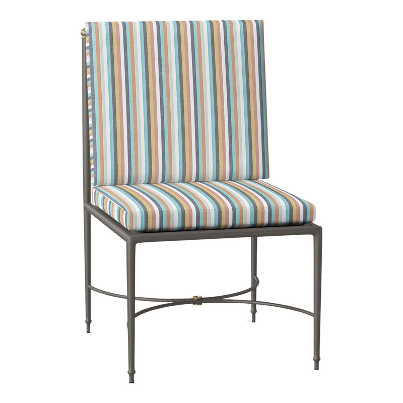 Chaise d'appoint en aluminium Roma, Pas de soudure, Perigold entourant le lever du soleil