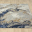 Tapis bleu / gris Modern Modern-70293950