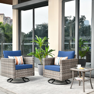 Baili Outdoor Two Chair With Side Table